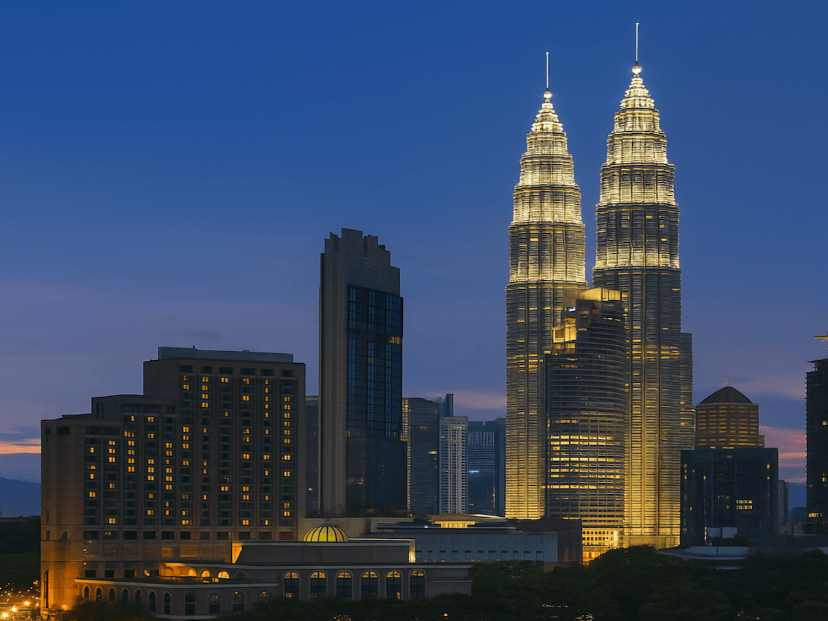 Renaissance Kuala Lumpur Hotel skyline view